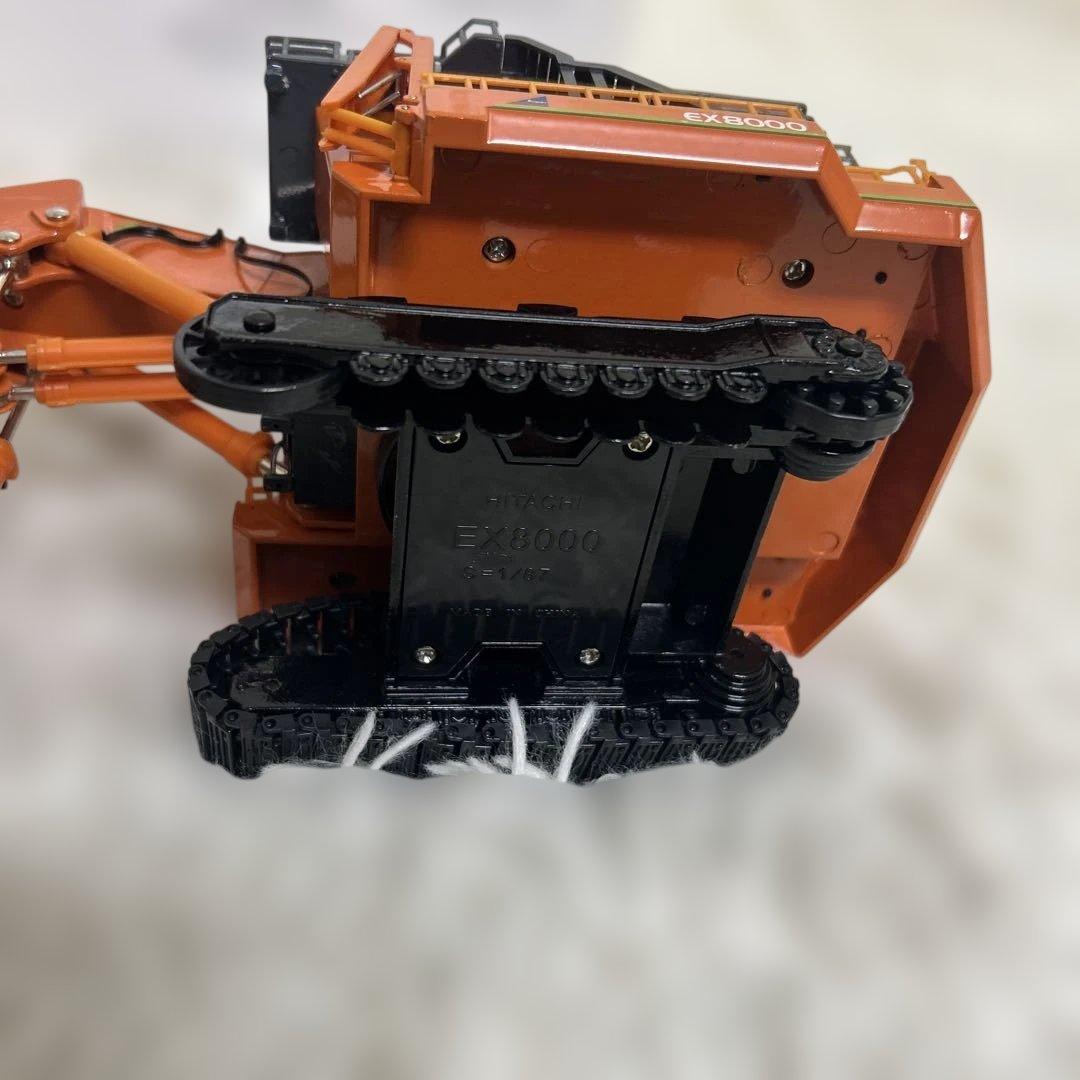 【希少・超大型機】日立建機 EX8000 1/87 スケールモデル（訳あり美品）