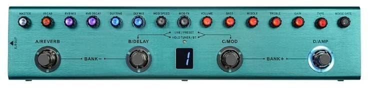 [新品] マルチエフェクター TANK-G 内蔵バッテリー ギター