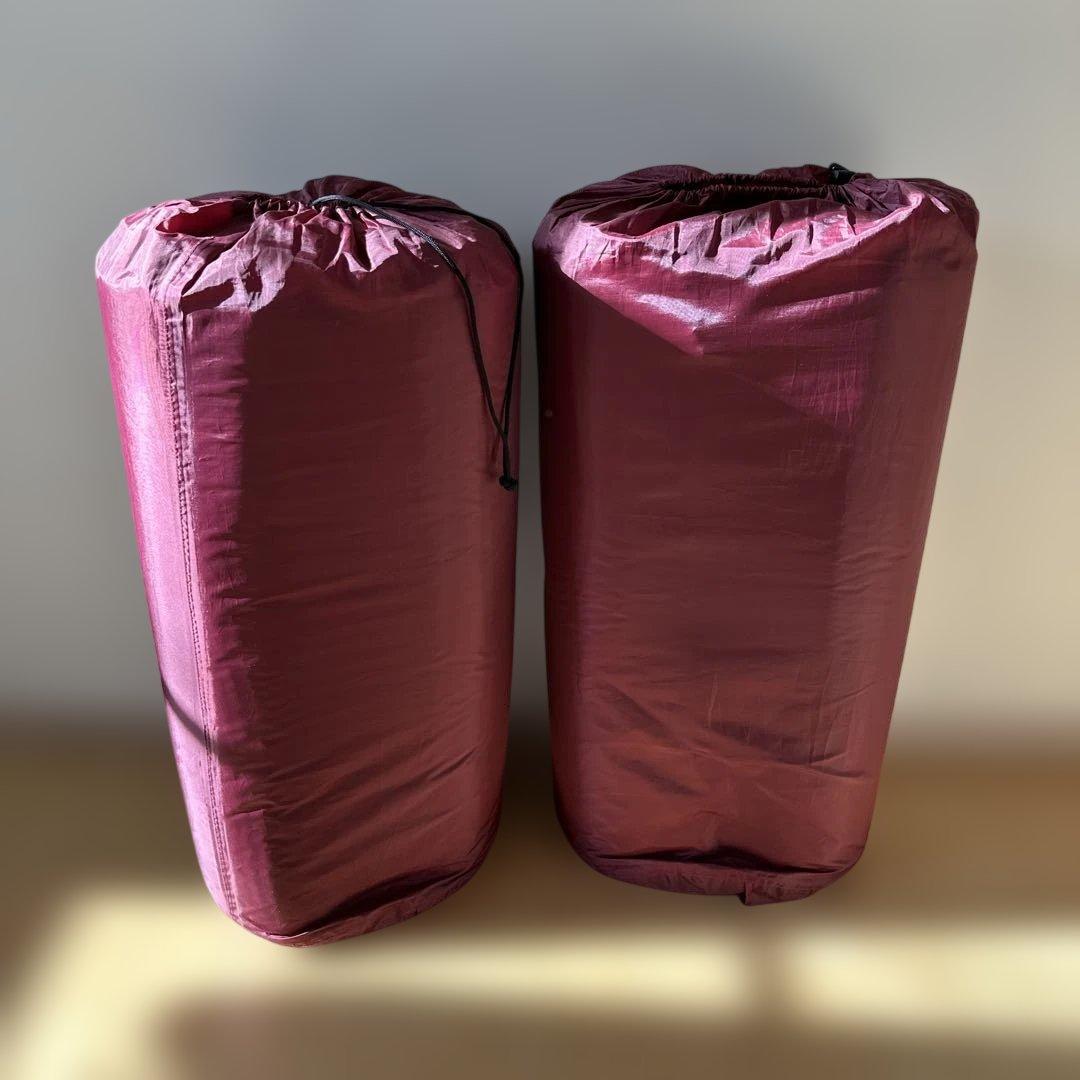 Coleman バーガンディ スリーピングマット 4個セット