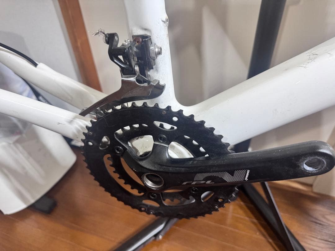 最終価格　中華カーボンフレームセット　一体型バーステム 52サイズ