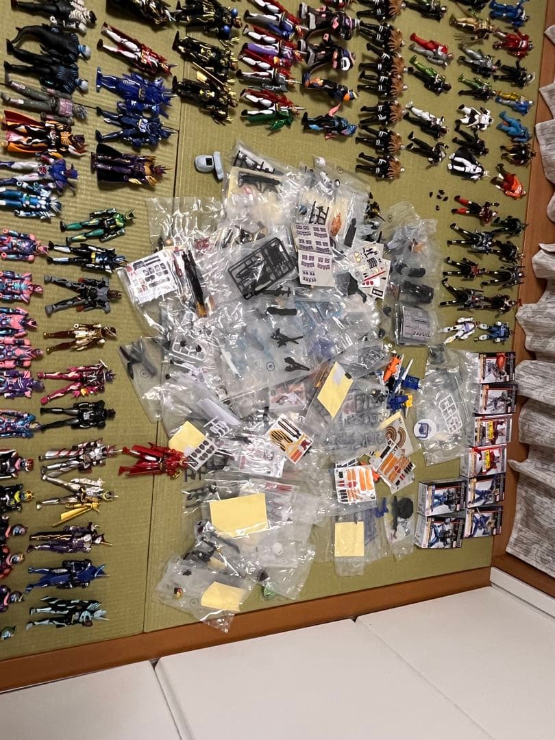 限定品あり！shodo装動210体以上&バイク、ロボ、トライドロン！超究極セット