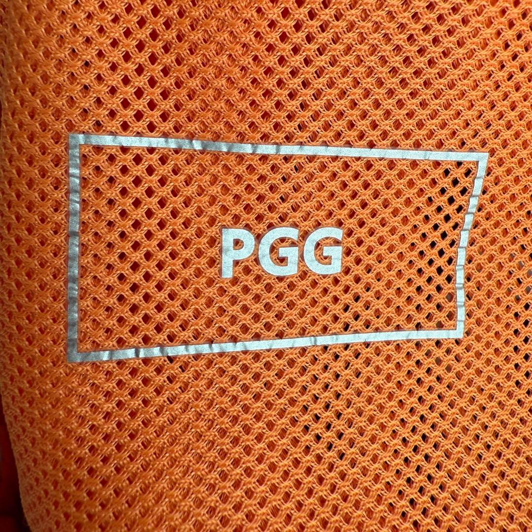 現行モデル　パーリーゲイツ　PGG ハーフパンツ　短パン　オレンジ　美品　5 L