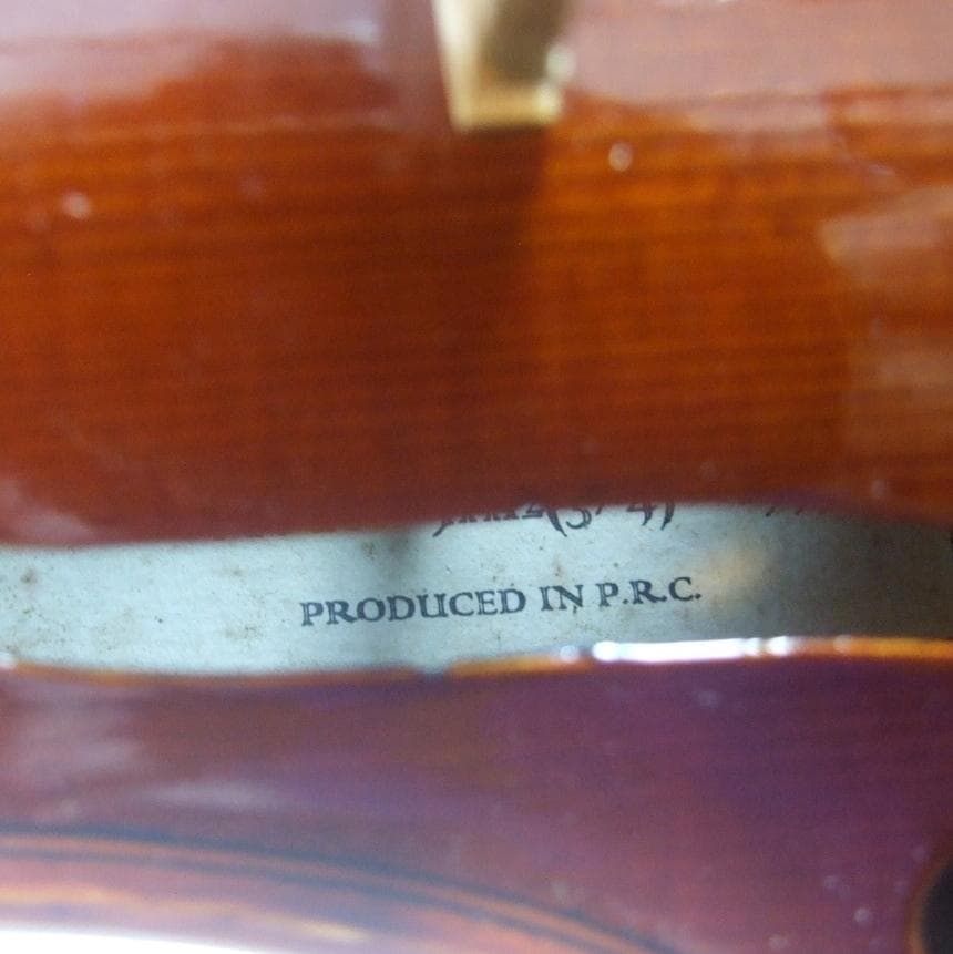 ピノキオ バイオリン 3/4 バイオリン 弓 ケース メンテ済み