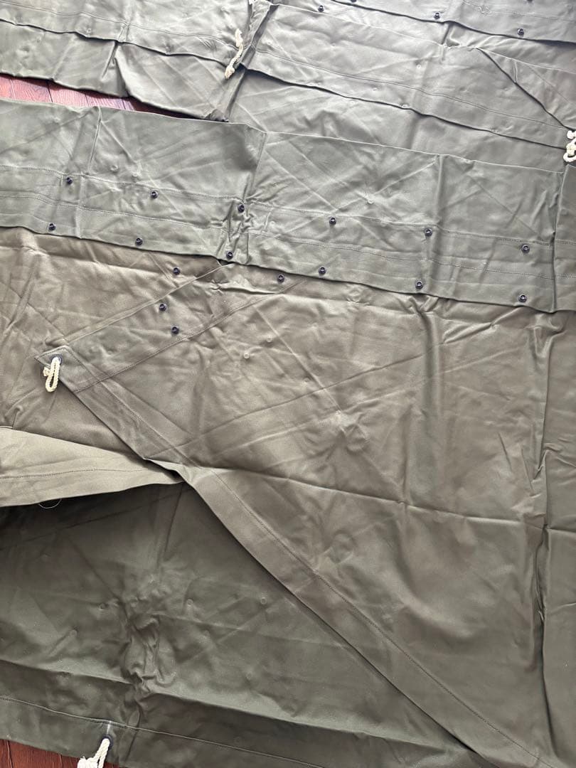 US Army 米軍　デッドストック　パップテント　シェルターハーフ　03年製