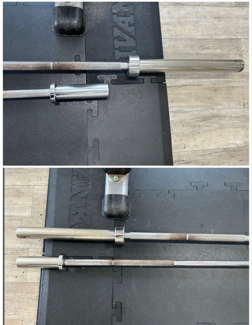 TUFFSTUFF タフスタッフ パワーラック 20kgバー おまけ付き