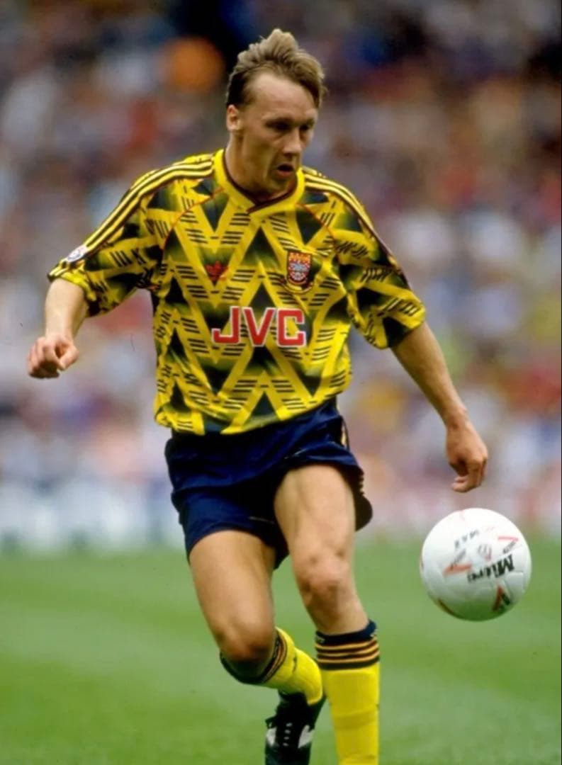 【国内正規品】 アーセナル 91-93アウェイ復刻ユニフォーム XL