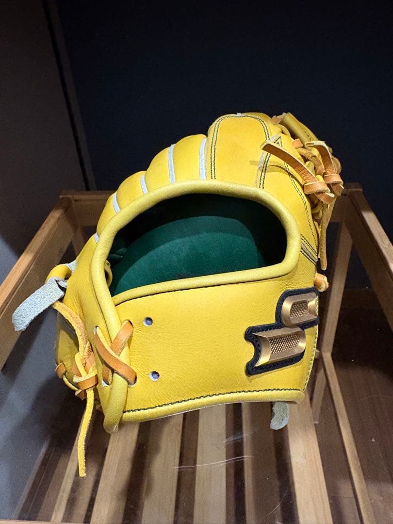 SSK 軟式内野用オーダー イエロー