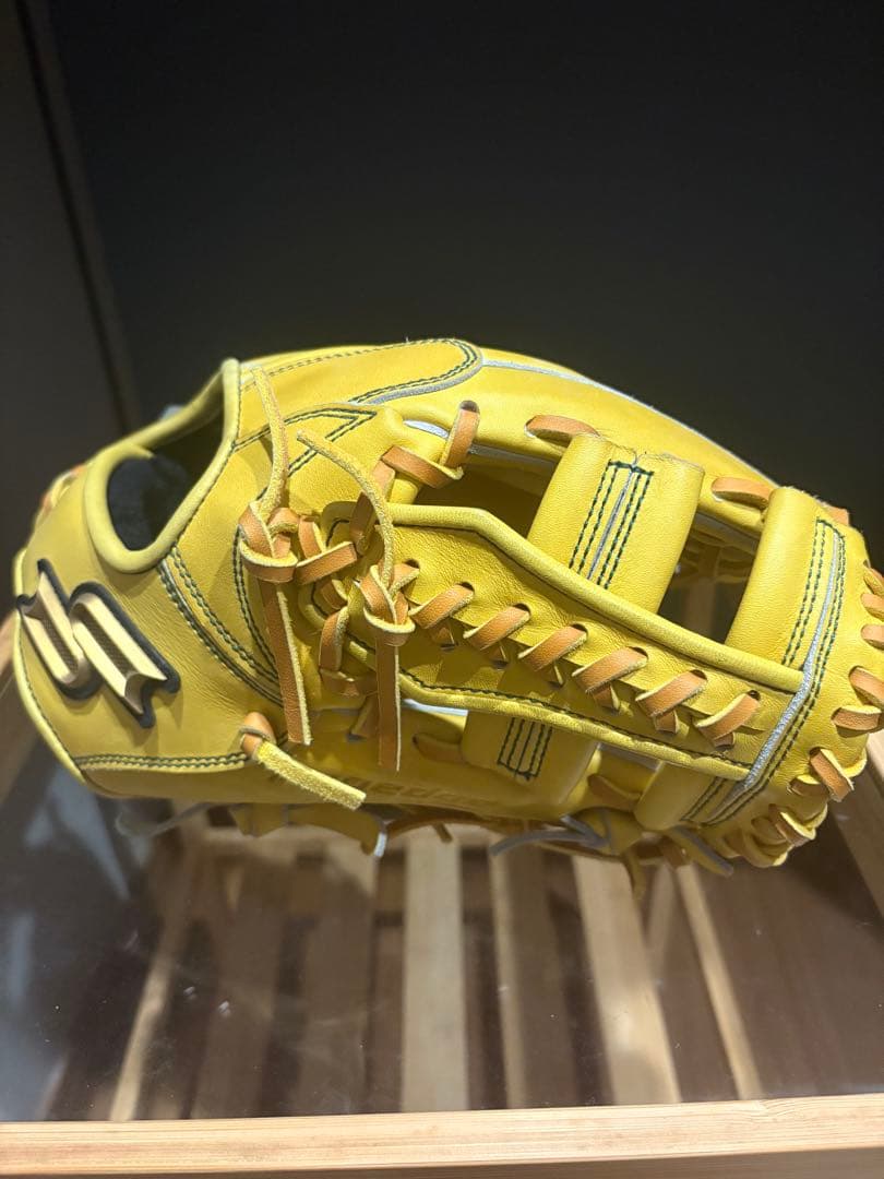 SSK 軟式内野用オーダー イエロー