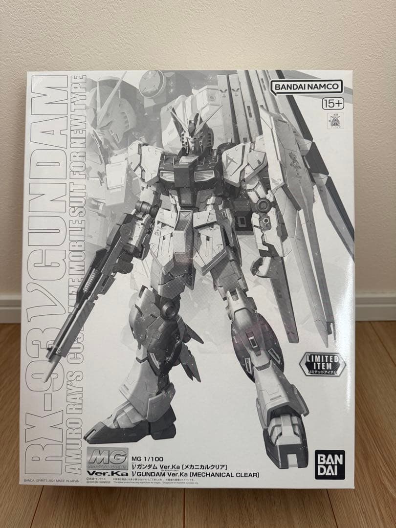 MG RX-93 νガンダム Ver.Ka メカニカルクリア