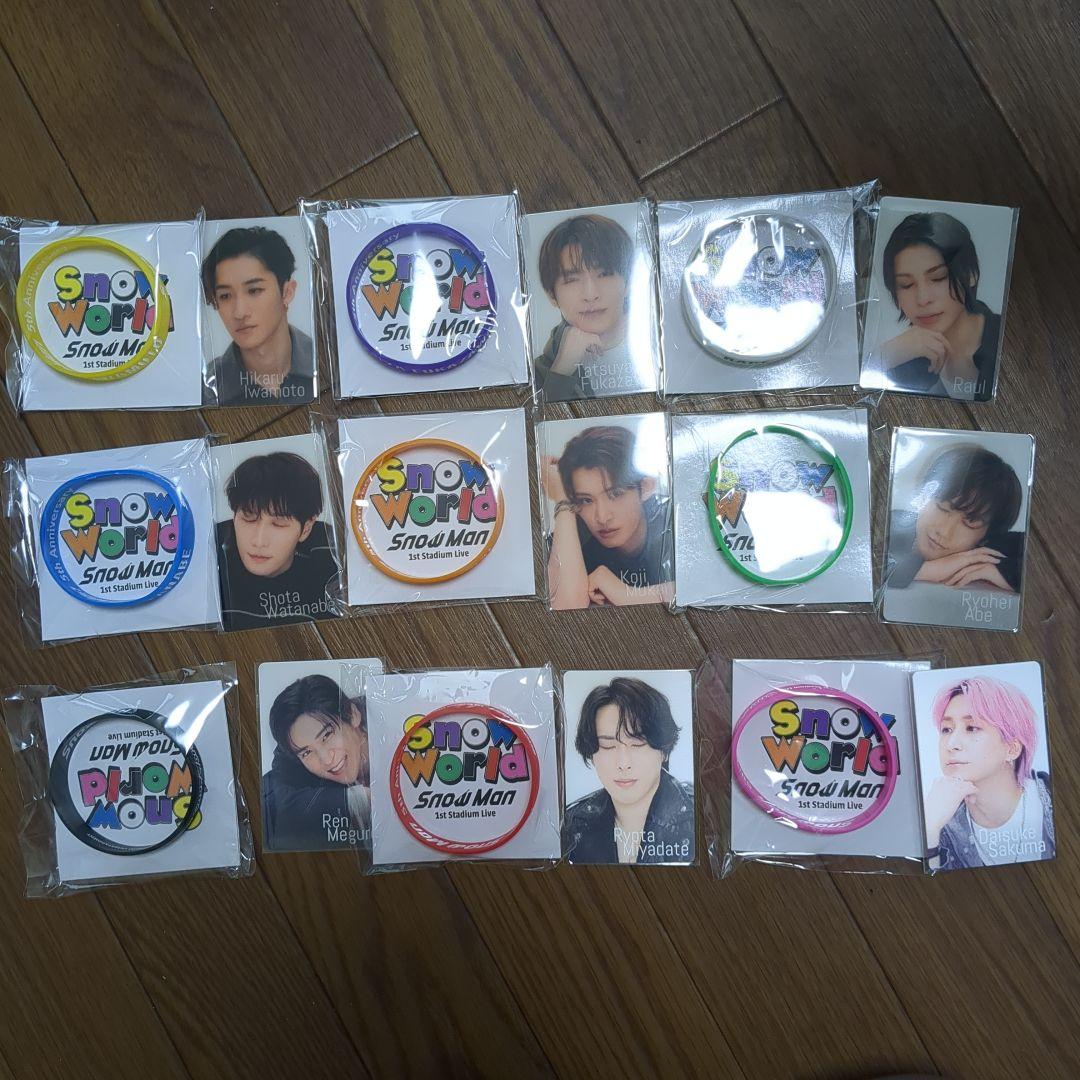 Man　ラバーバンド　チラ見カード　全員