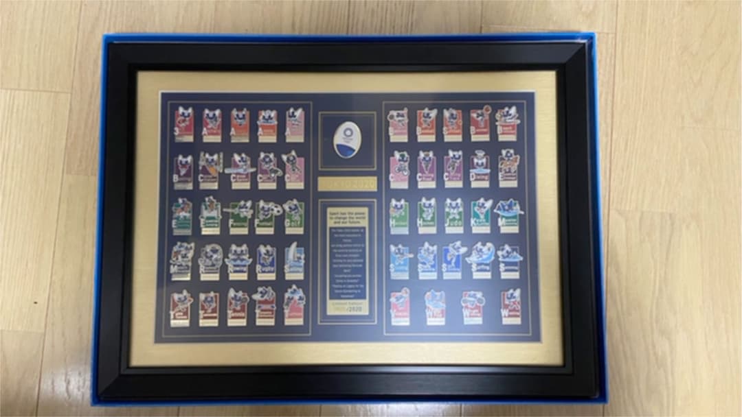 東京2020オリンピック全競技額装ピンバッジセット