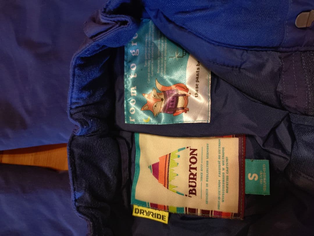 BURTONキッズウエア