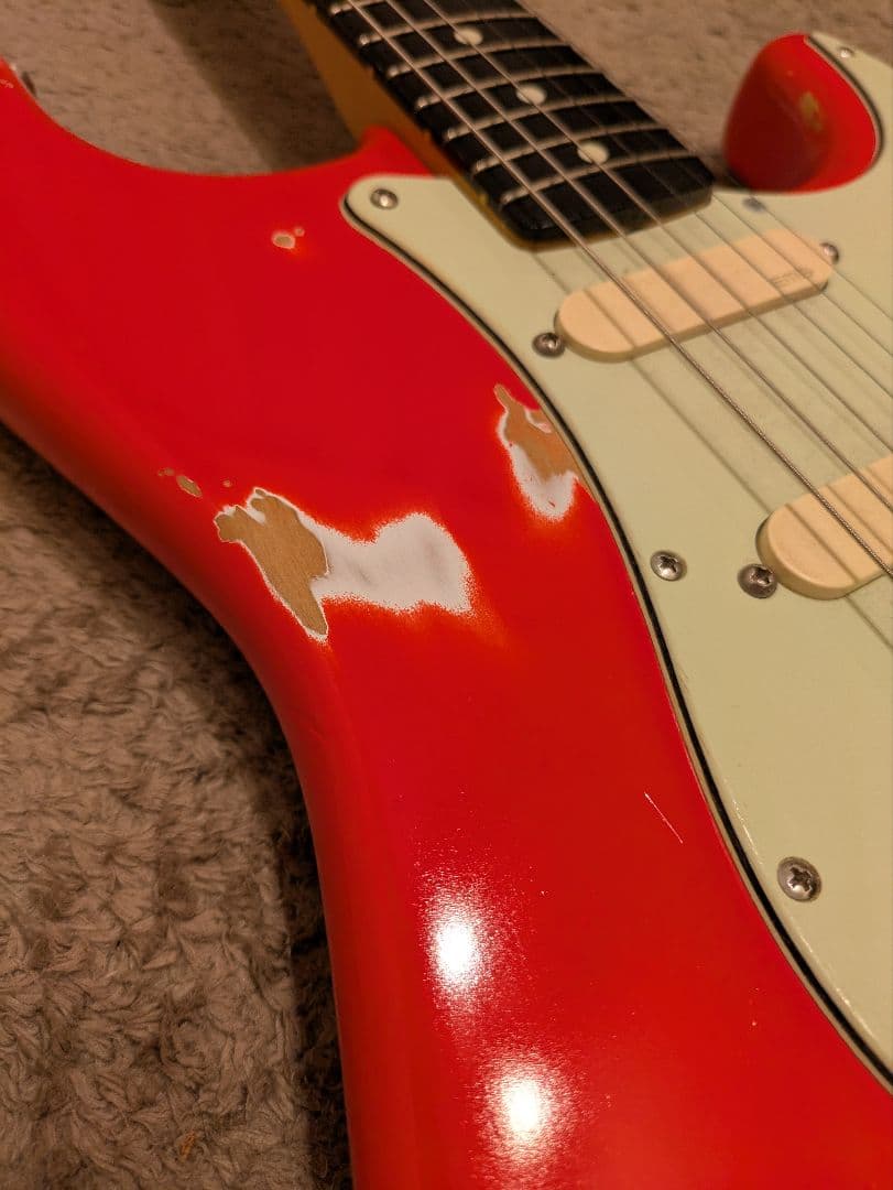 Fender japan コンポーネントレリックストラト