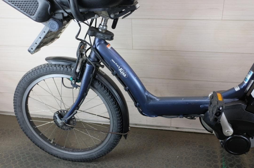 電動自転車 やまは PAS KISS　20インチ　3段　8.7Ah充電器あり