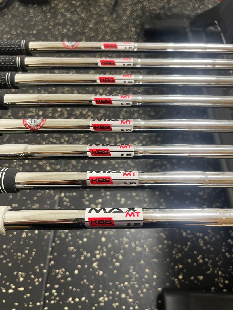 SiM2MAX キャディバッグアイアン8本セット KBS85 フレックスS