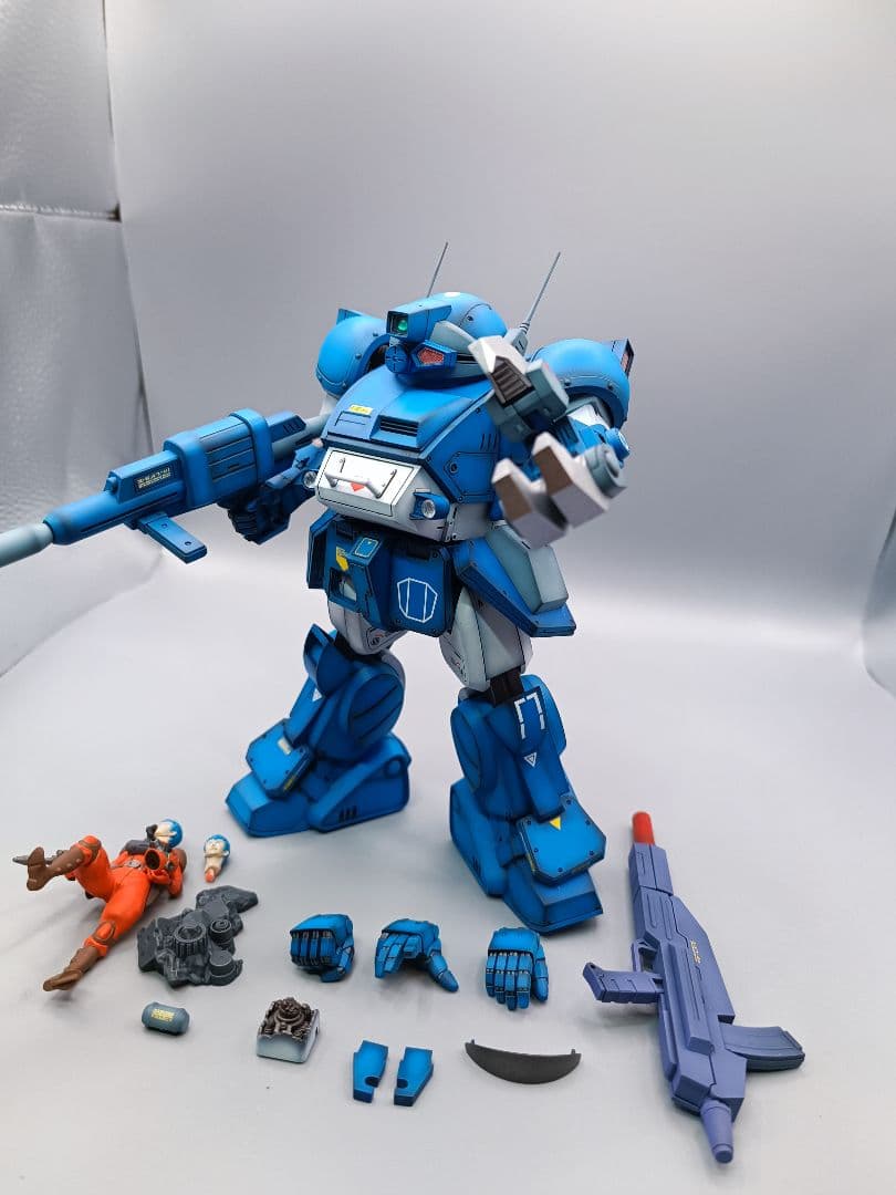 装甲騎兵ボトムズ 全塗装 1/24 ラビドリードック