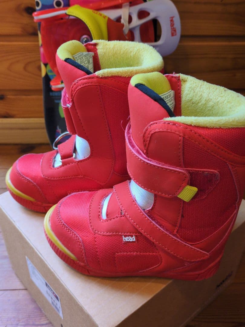 ¥＄K　HEAD スノーボード バインディング、ブーツ3点セット