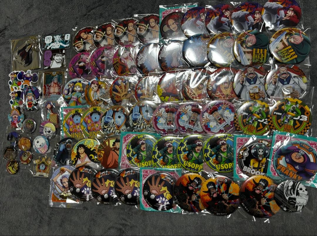ONEPIECE ワンピース 輩缶バッジ 纏め売り