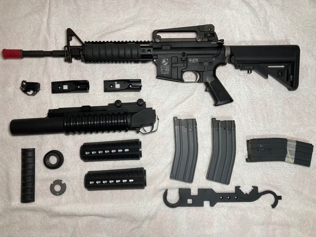 【訳あり　箱付き】KSC M4A1 Ver.2 一部カスタム済み