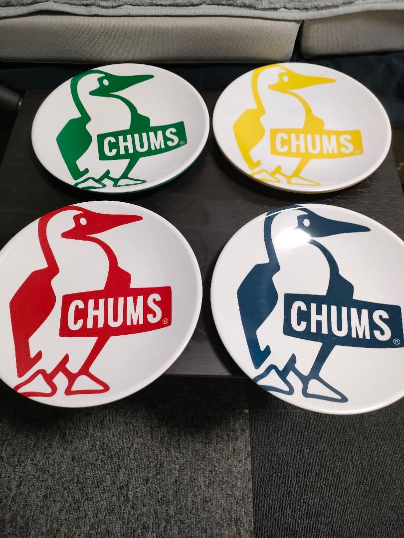 【廃盤品、未使用品】CHUMS　チャムス　メラミンディッシュ　食器