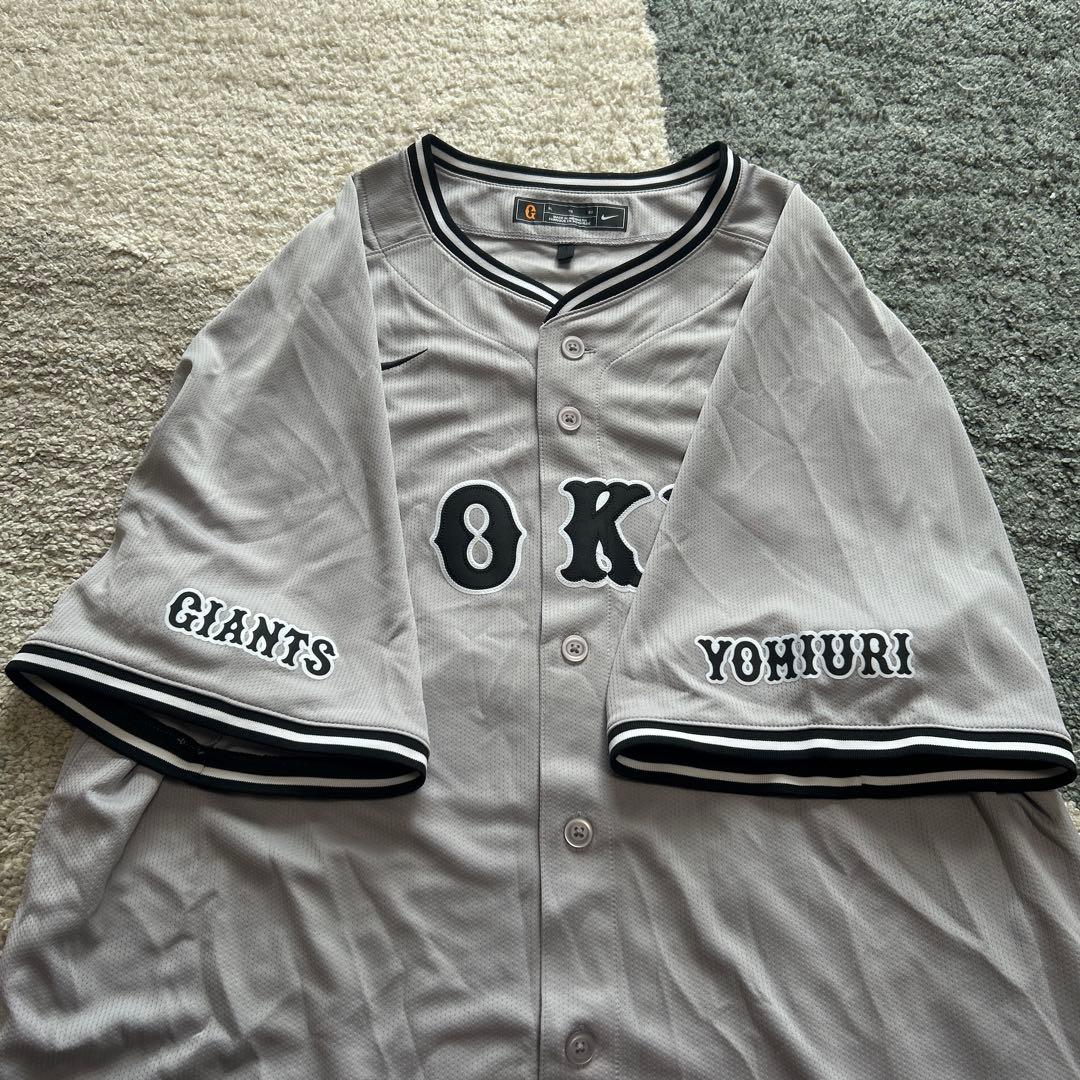 Nike ユニフォーム 読売ジャイアンツ 吉川尚輝　グレー　XLサイズ