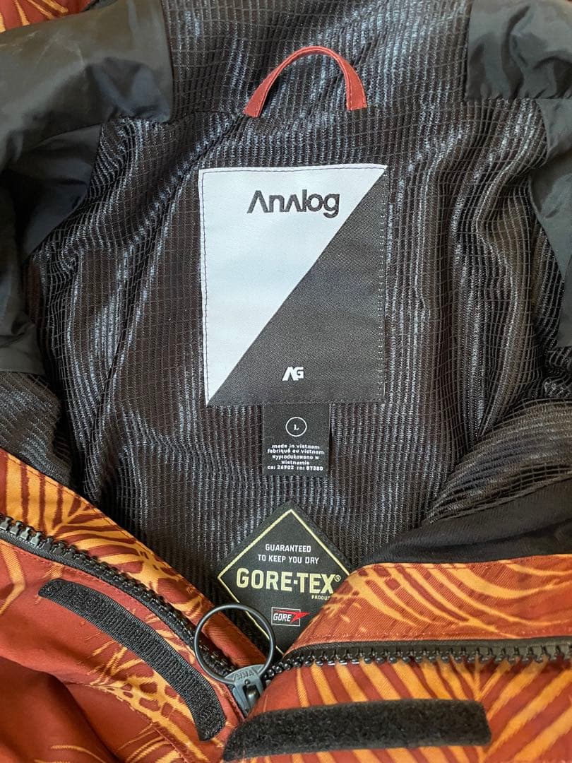 バートン　analog AG HIGHMARK JK sizeL ゴアテックス