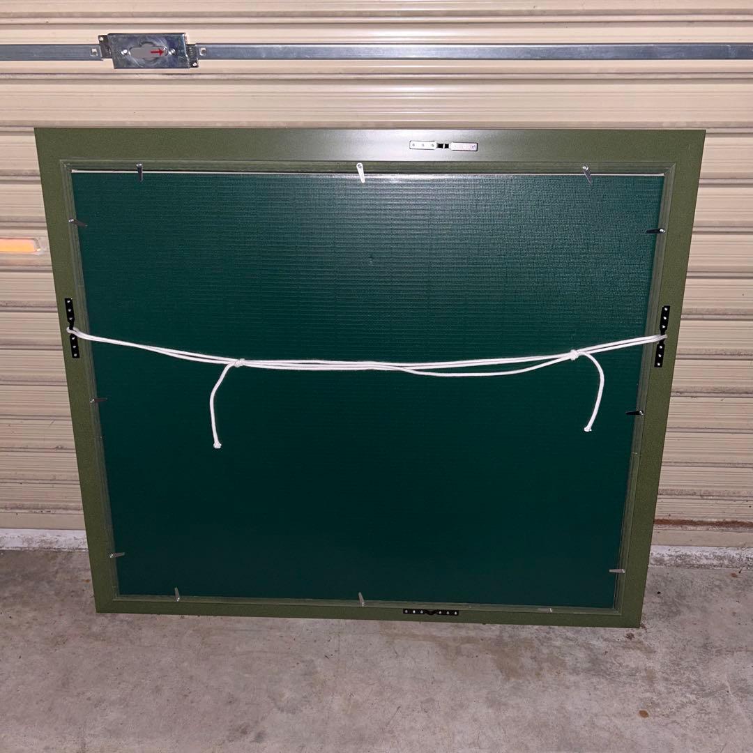 ゴ*ん様 【匿名発送】松浦敬文　水辺の城　絵画　油彩　アート