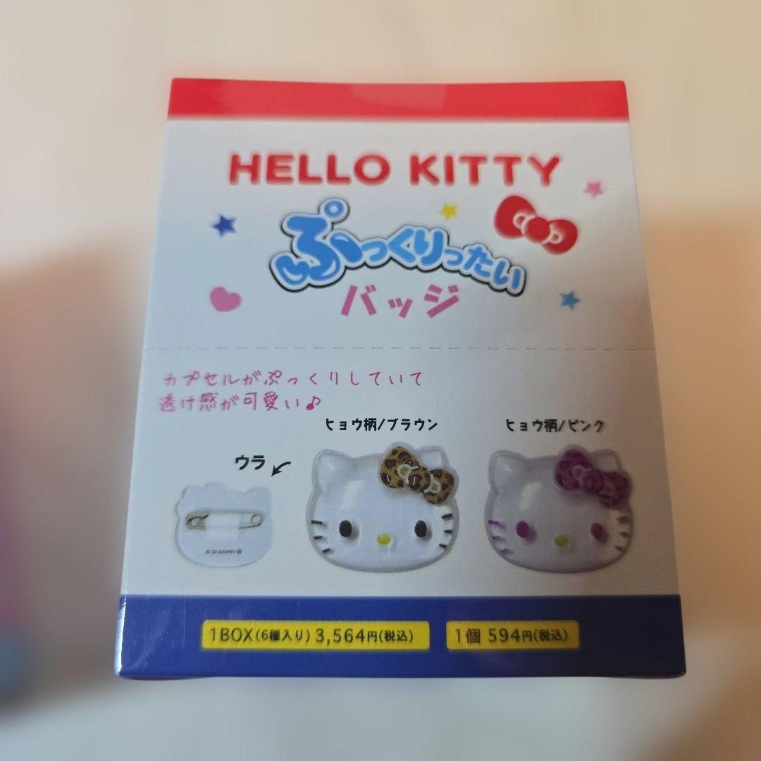 サンリオ　ぷっくりったい　バッジ