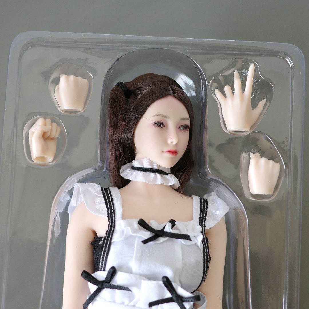 1/6 女性シームレスフィギュア メイド衣装セット ant pale
