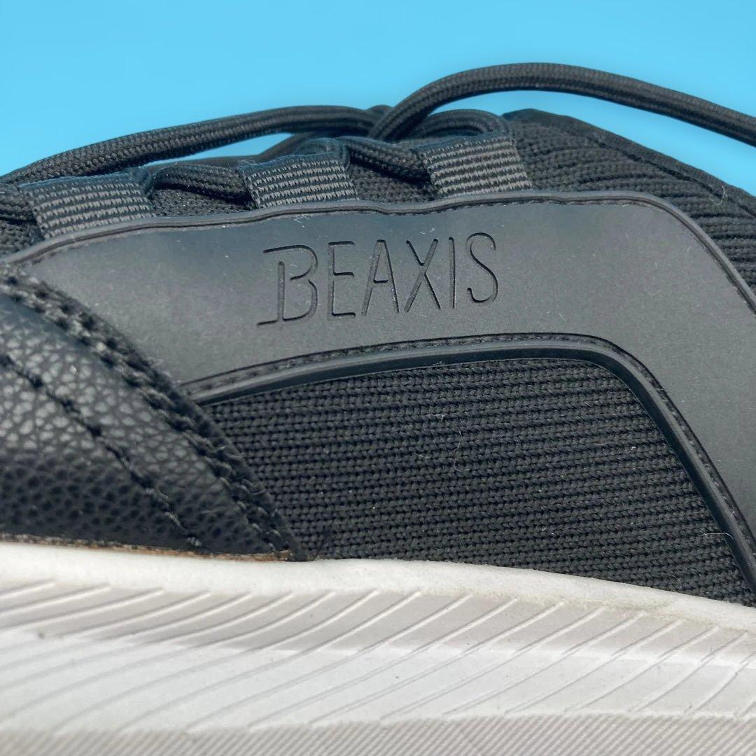 【美品】BEAXIS バランスコアスニーカービーアクシスダイエットシューズM黒