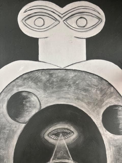 アートポスター/Cosmos Within Her Womb/モニカ・シュー