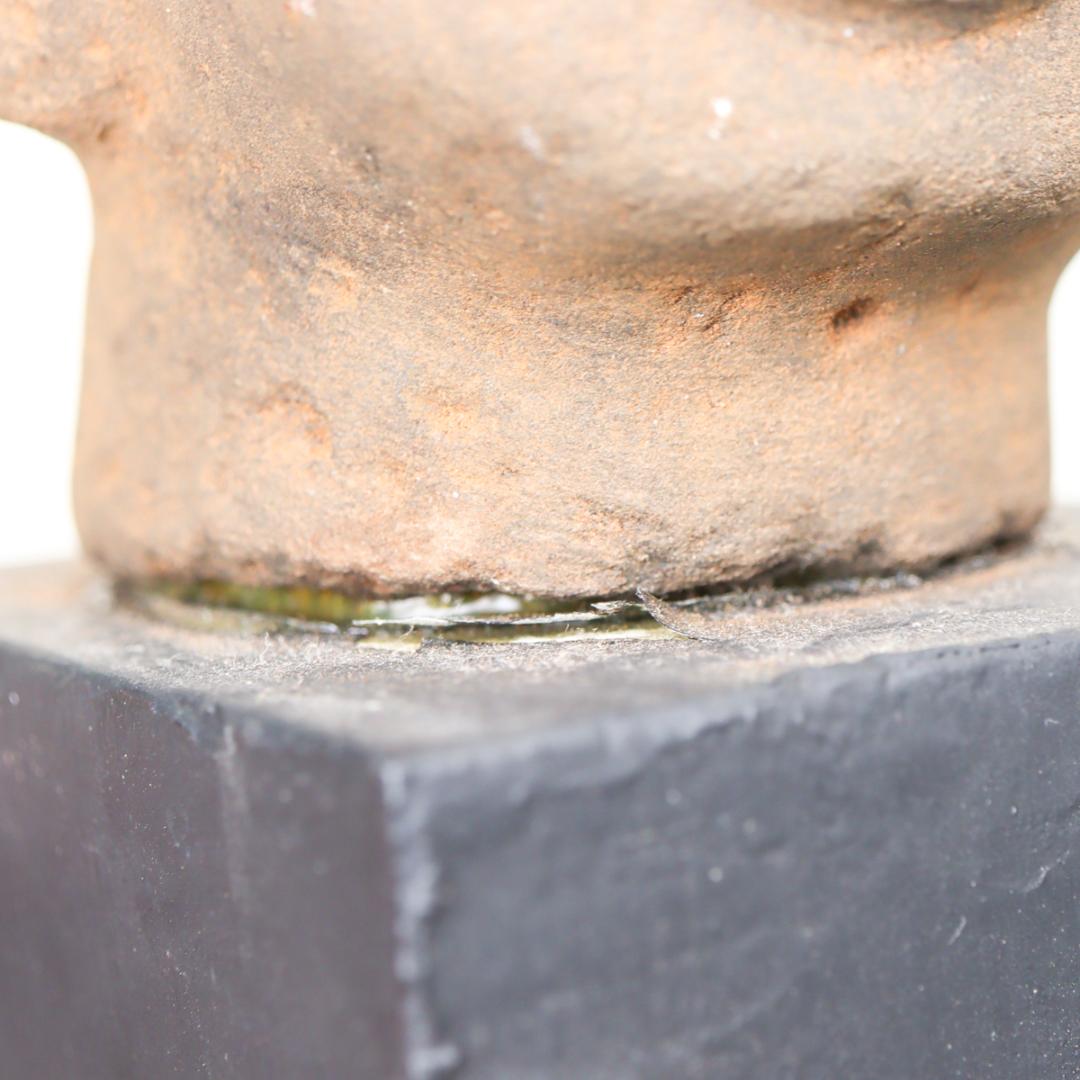 石造 仏頭 カンボジア クメール美術