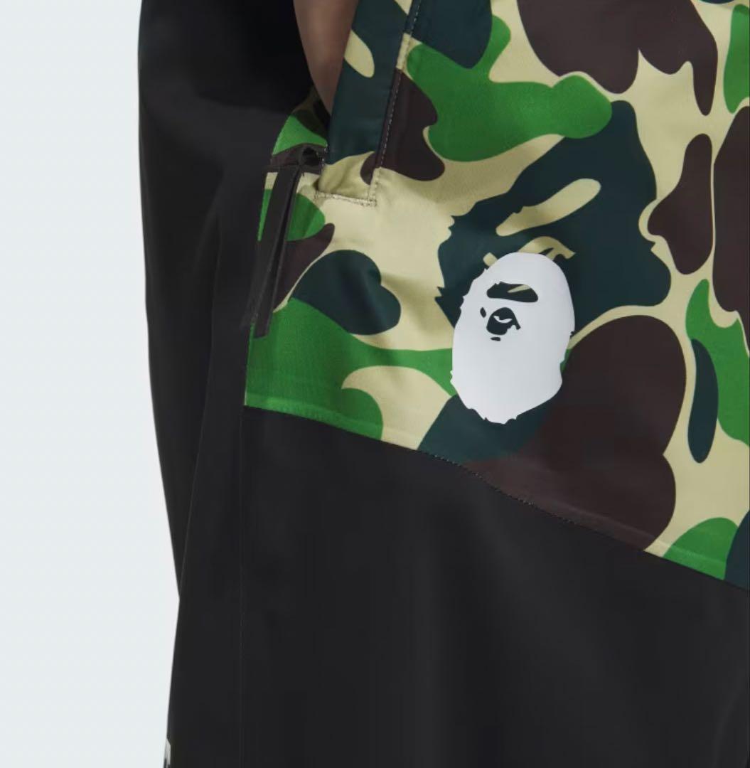 A BATHING APE×adidasWINDRDYソフトシェルジョガーパンツ