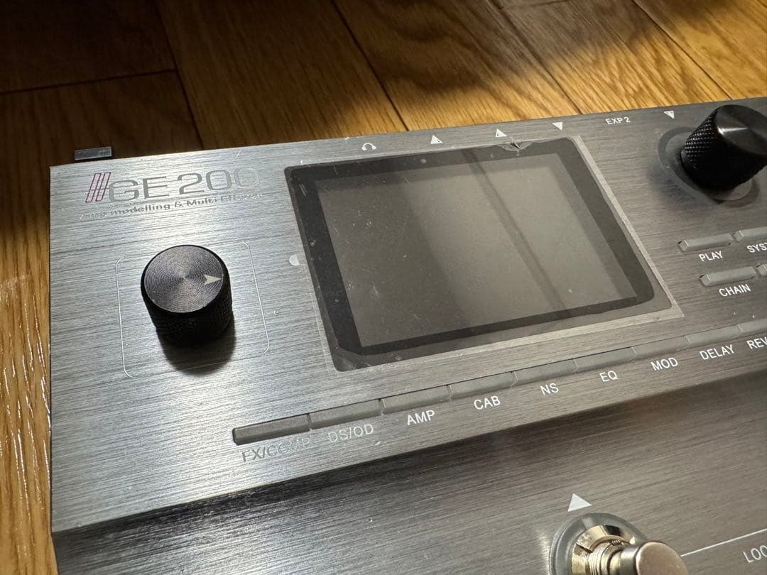 MOOER GE200 箱・付属品・マニュアル・別売りコンセント変換プラグ付き