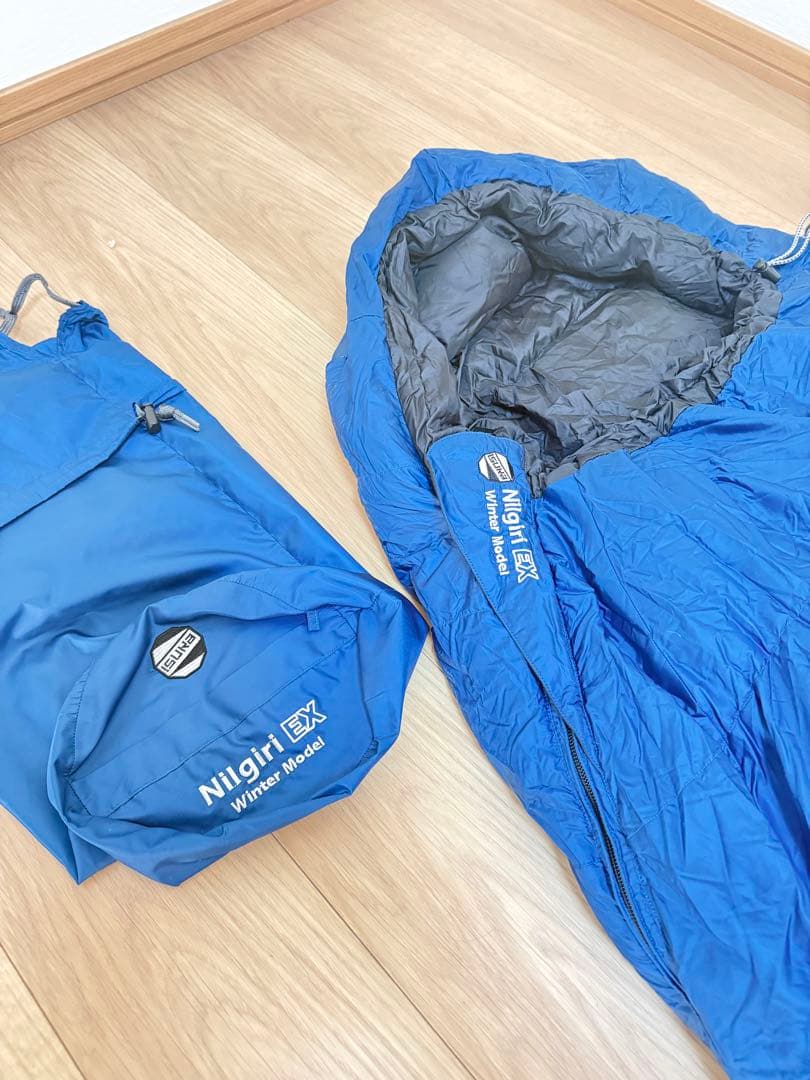 イスカ　シュラフ　ダウンプラス ニルギリ EX ISUKA 寝袋