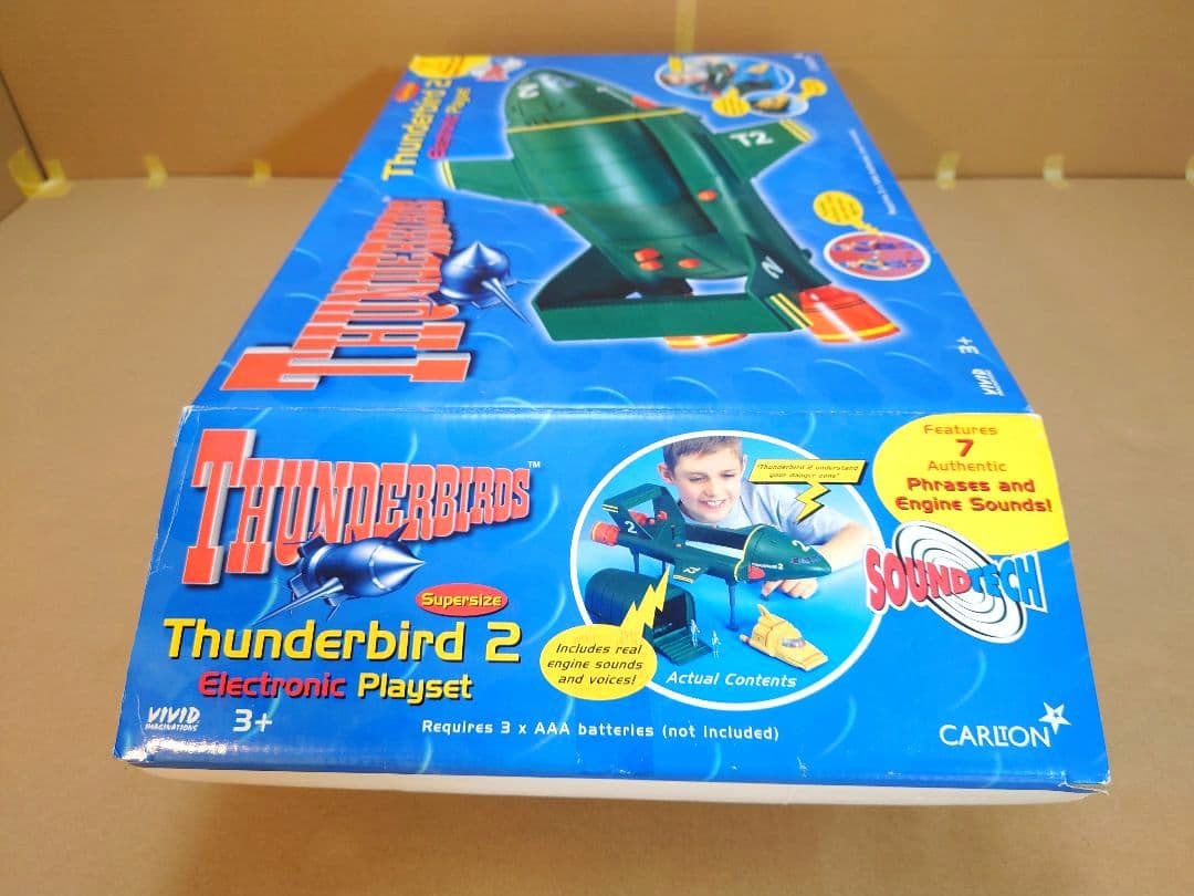サンダーバード２号　全長４３㎝　未使用　エレトロニック セット　CARLTON