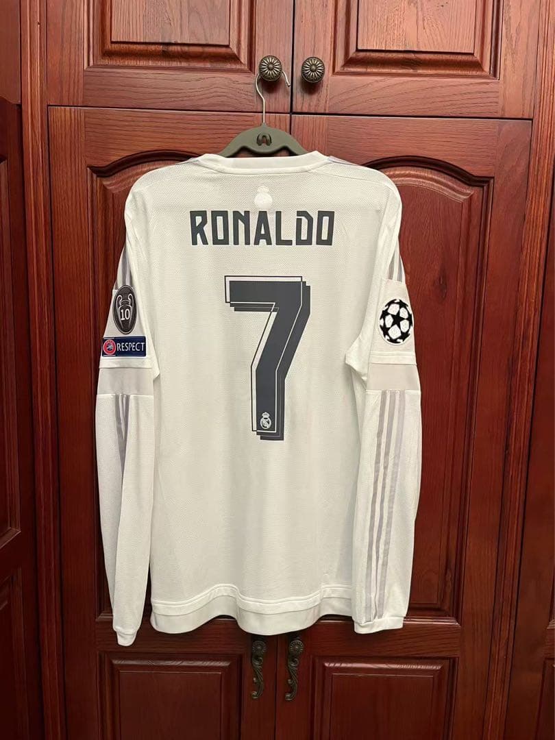 選手支給品RonaldoCR7ロナウド レアル・マドリード15/16Final8