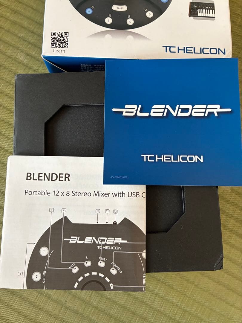 tc helicon blender ポータブルミキサー