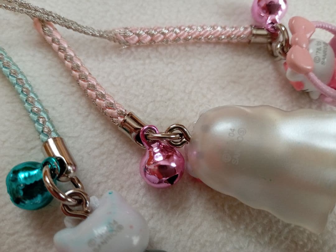 【ゆうパケット】ハローキティ 根付け　軽井沢　他3個セット