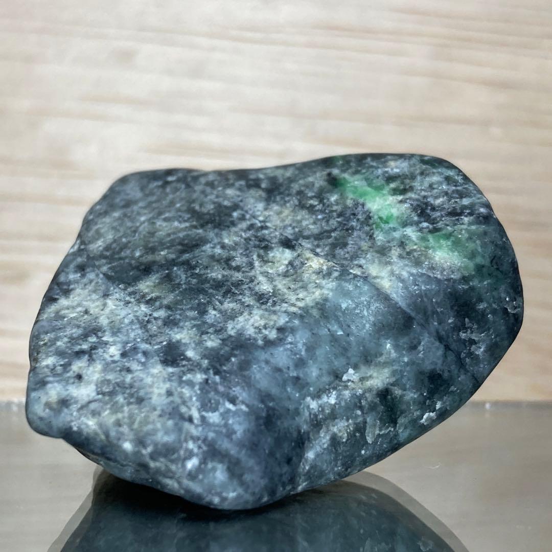 【専用品】糸魚川翡翠　金山谷　黒翡翠　原石　51.2ｇ