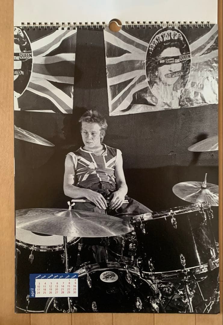 SEX PISTOLS 1989年カレンダー　輸入物　セックス・ピストルズ