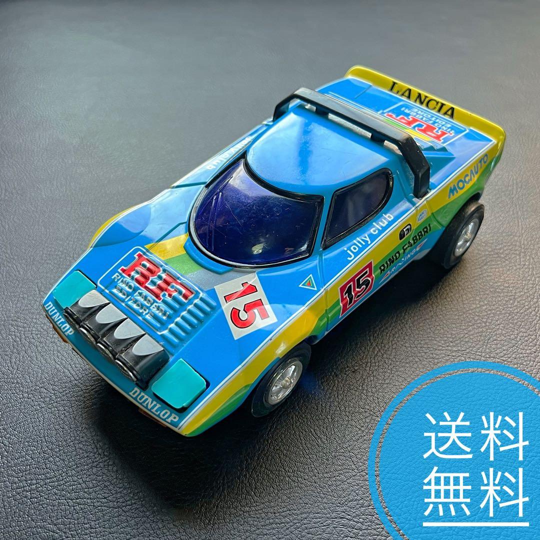 【送料無料❗️激レアカラー❗️】ランチア ストラトス ビンテージ ブリキカー 美品