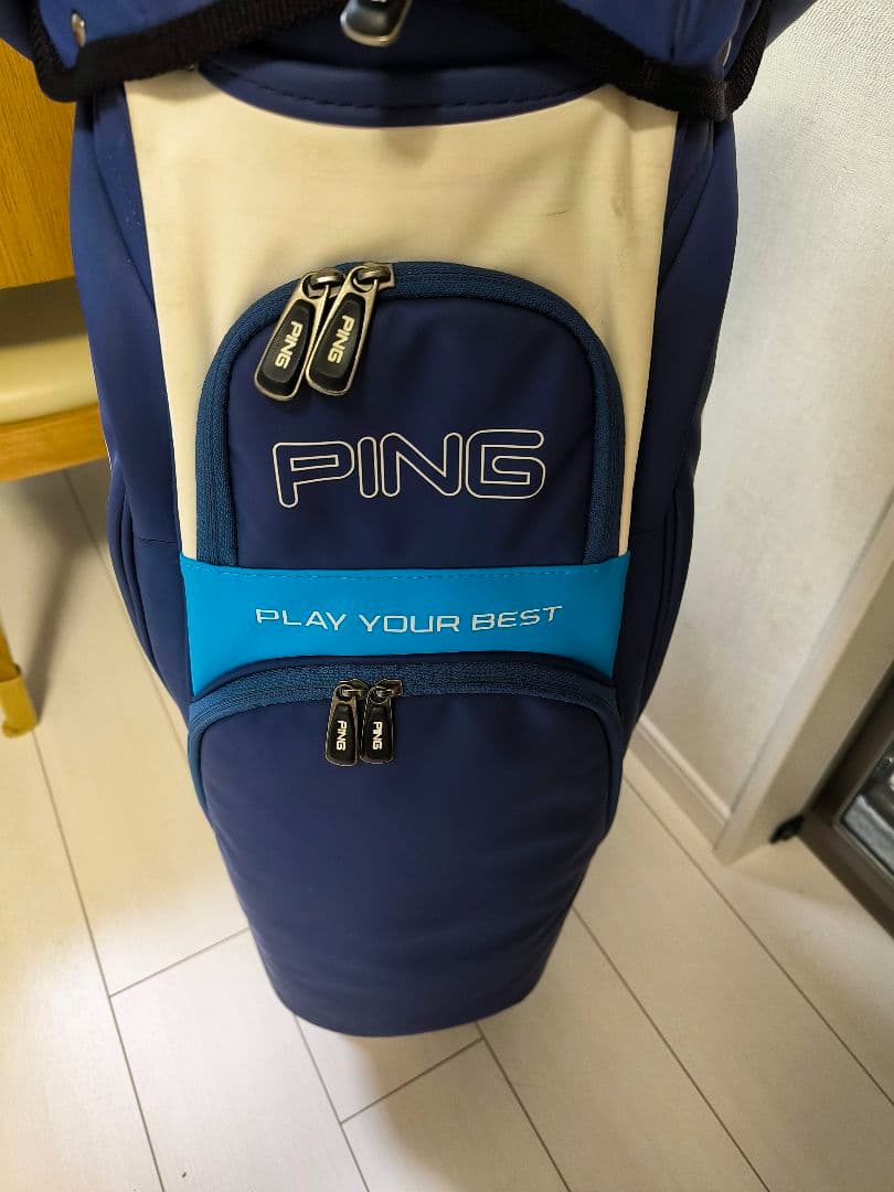 PING ゴルフバッグ 青色