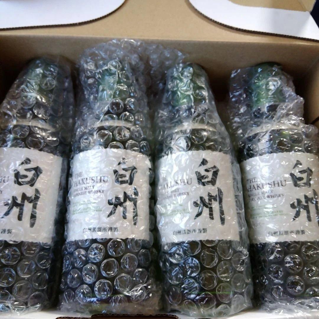 白州 シングルモルトウイスキー 180ml4本