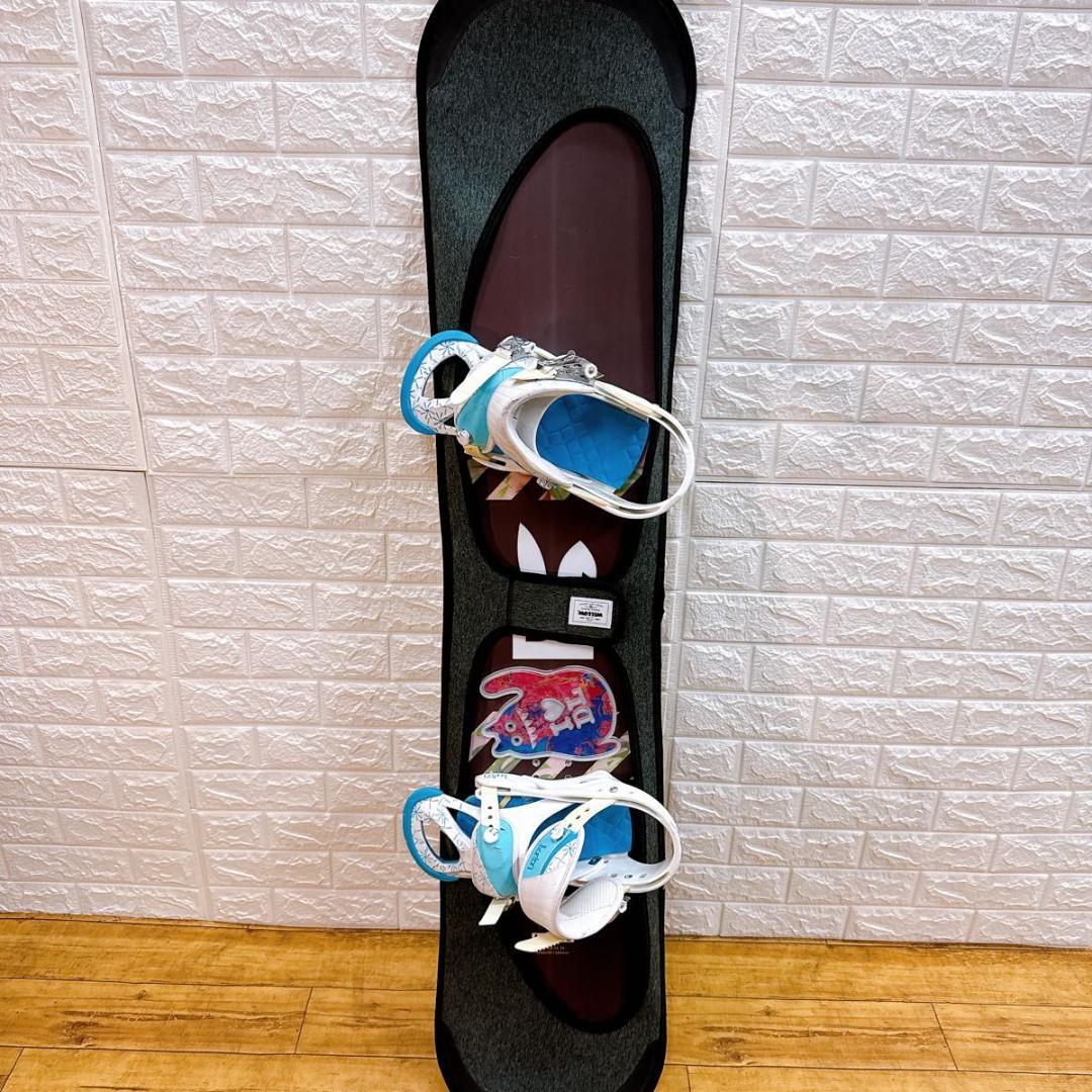 デスレーベル フラワー　スノーボード　 ビンディング付　138cm セット