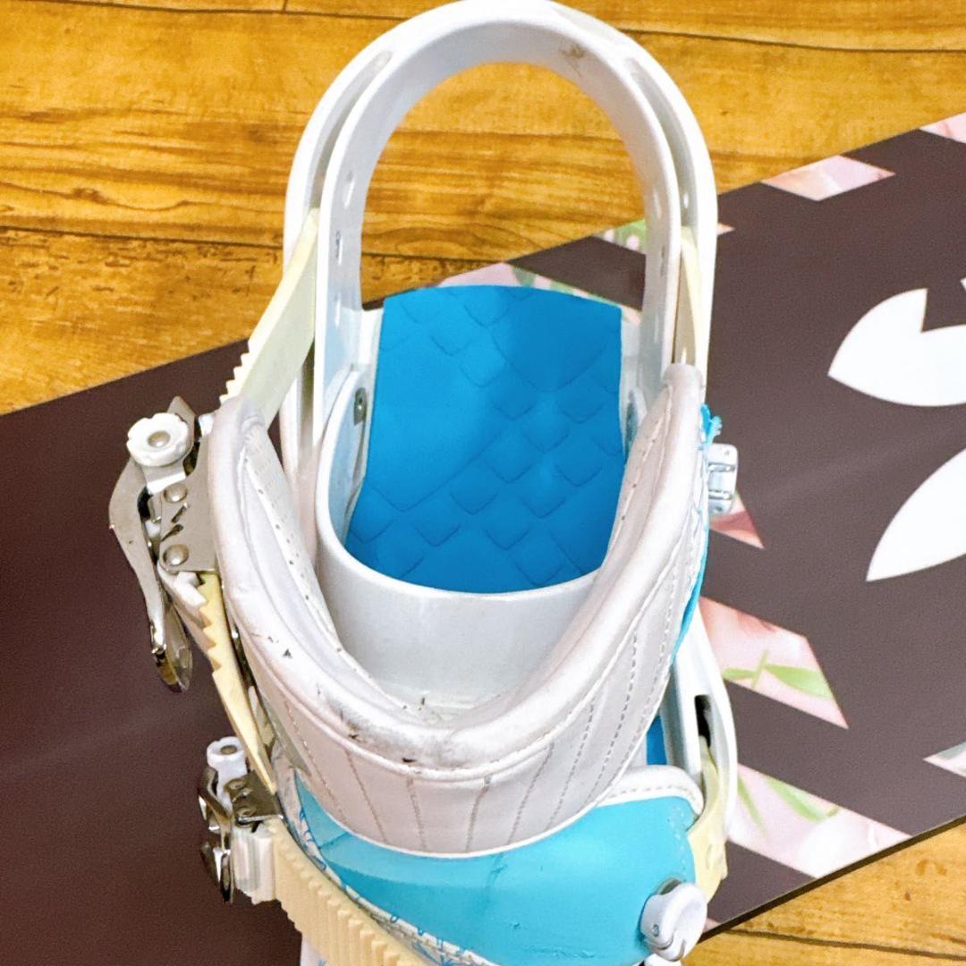 デスレーベル フラワー　スノーボード　 ビンディング付　138cm セット