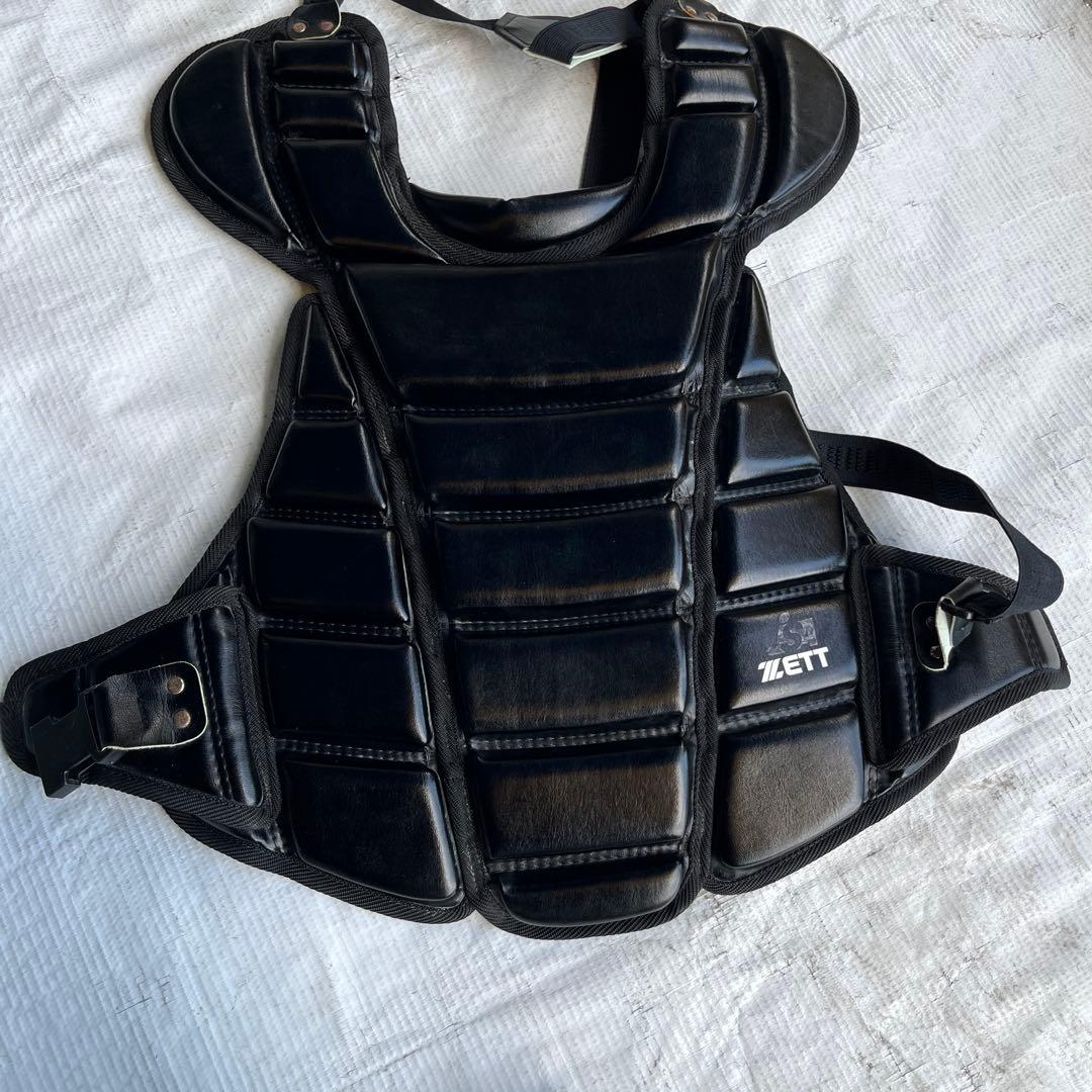 キャッチャー防具セット ブラック