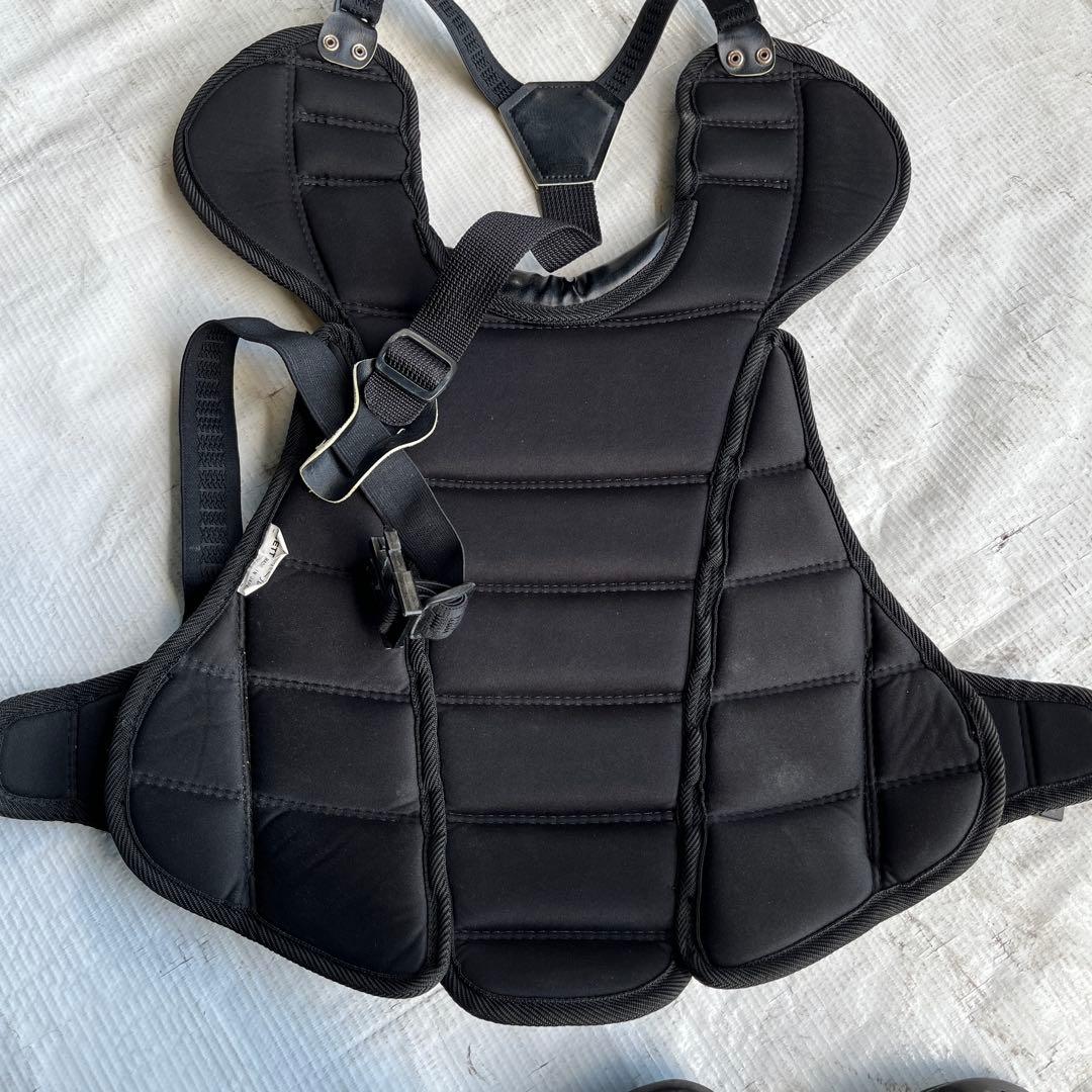 キャッチャー防具セット ブラック