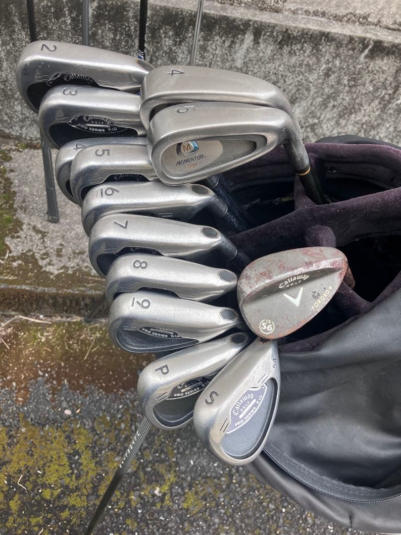 メンズゴルフクラブセット　大量　初心者おすすめ　キャロウェイ x16プロ
