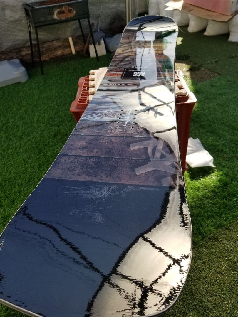 スノーボード、ACC、ハイブリットキャンバー、156cm